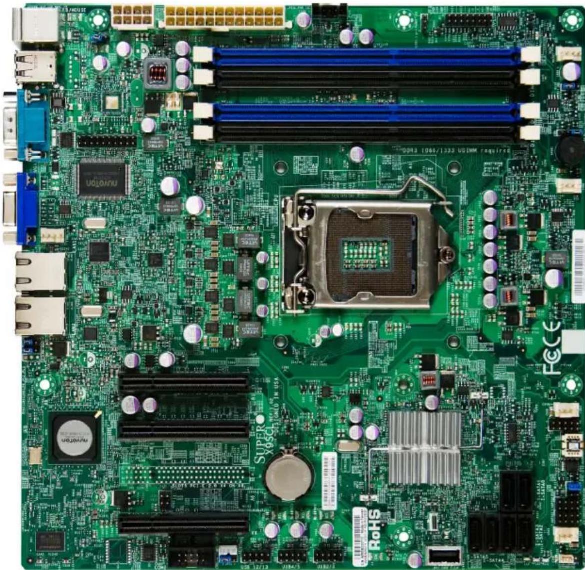 Supermicro X9SCL+-F - S Motherboard Image (X9SCL/X9SCL-F) - 1