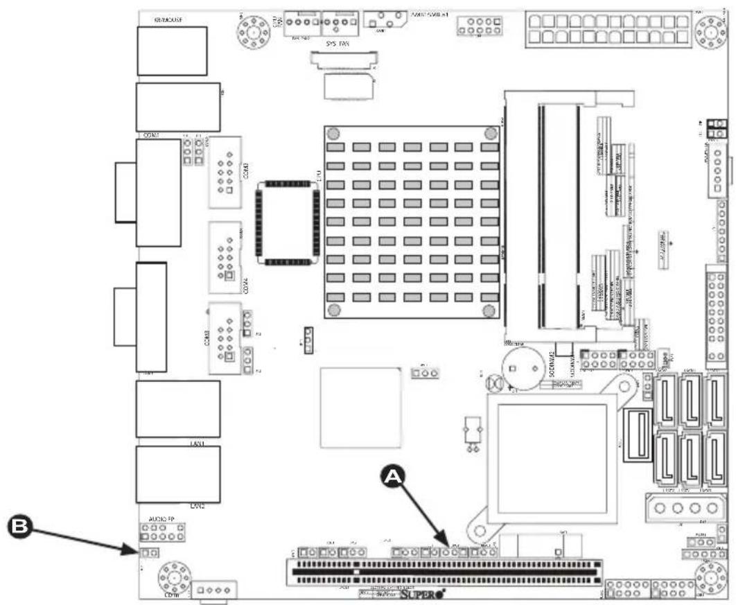Supermicro X7SPE-H-D525 - HDA/AC97 Select (X7SPA-L Only) - 1