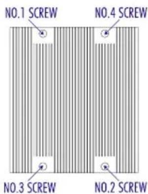 Supermicro X6DH8-G2 - CEK Heatsink Installation - 3
