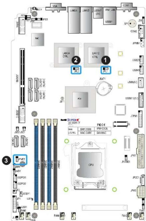 Supermicro X11SSW-4TF - Manufacturing Mode Select - 1