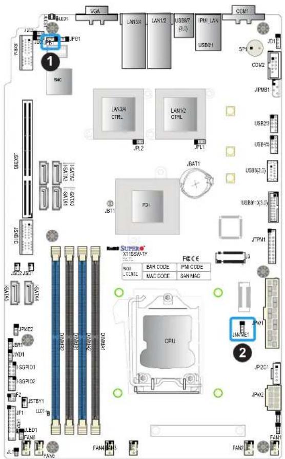 Supermicro X11SSW-4TF - NVMe Connection - 2