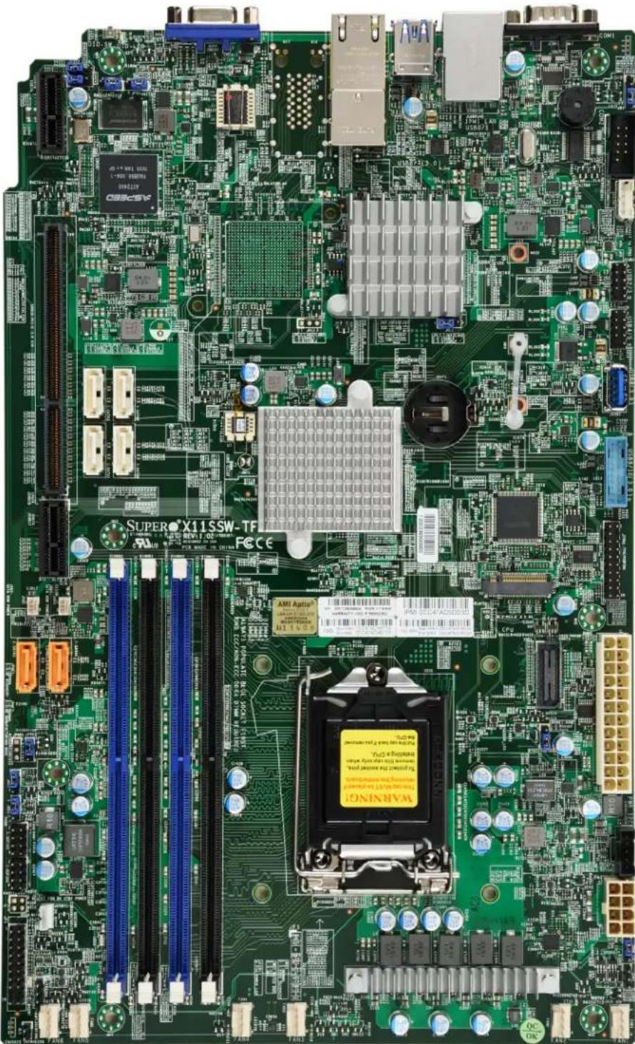 Supermicro X11SSW-4TF - Important Links - 1