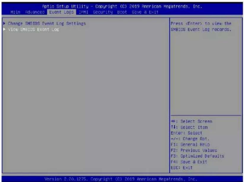 Supermicro X11SPM-TF - Event Logs - 1