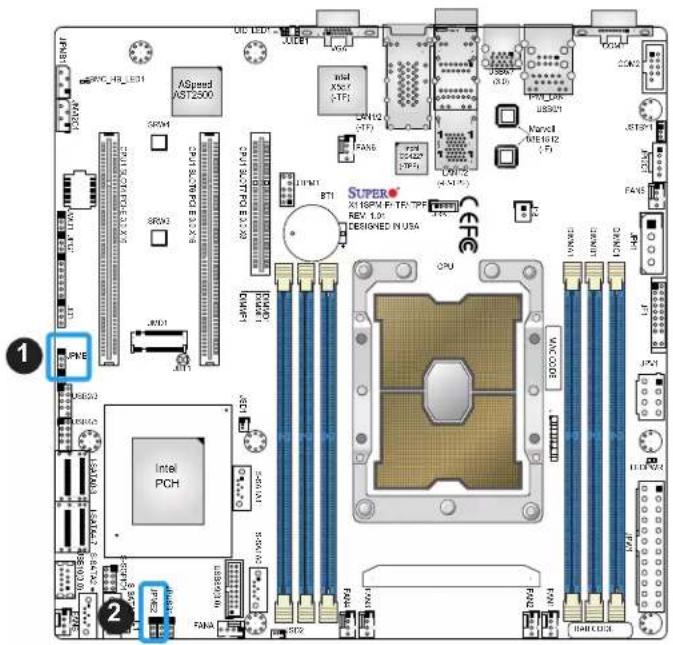 Supermicro X11SPM-TF - ME Manufacturing Mode - 1