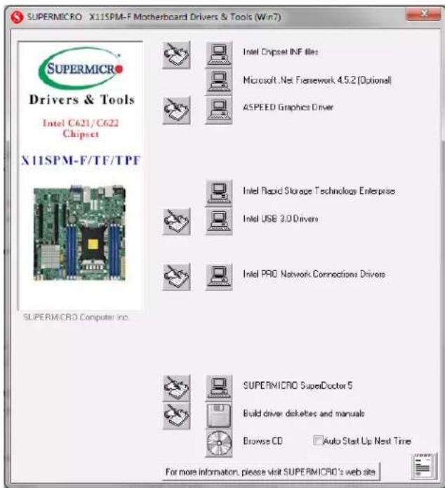Supermicro X11SPM-TF - B.1 Installing Software Programs - 2