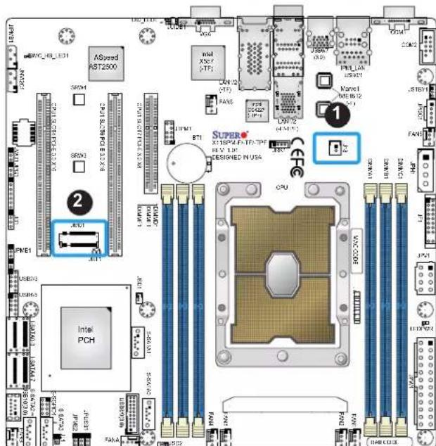Supermicro X11SPM-TF - M.2 Slot - 1