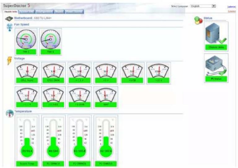 Supermicro X11SPM-TF - B.2 SuperDoctor® 5 - 2