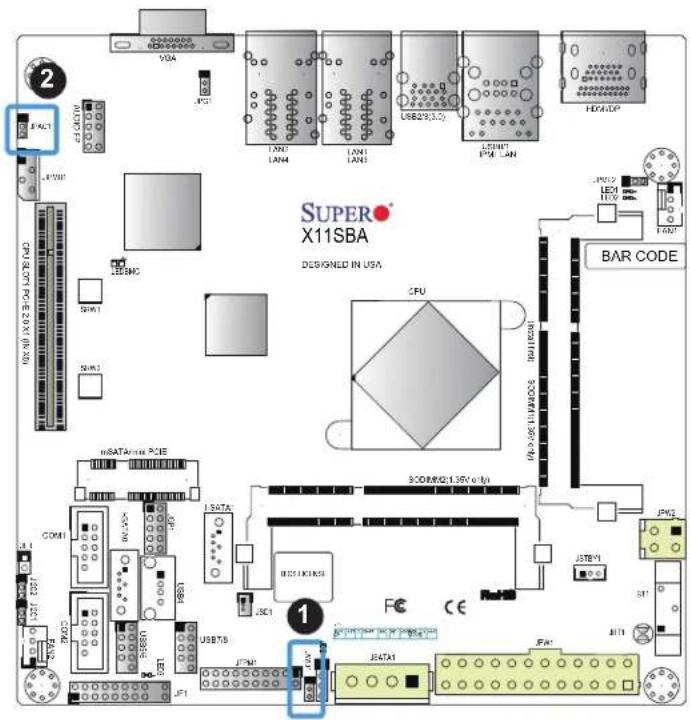 Supermicro X11SBA-LN4F/F - Audio Enable - 1
