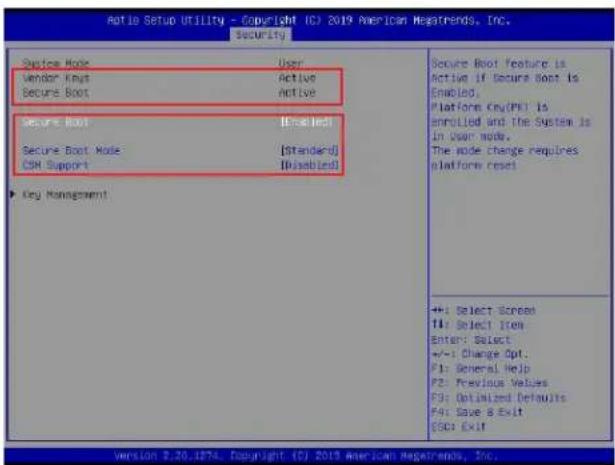Supermicro X11DPU - F.3 Secure Boot Settings - 7