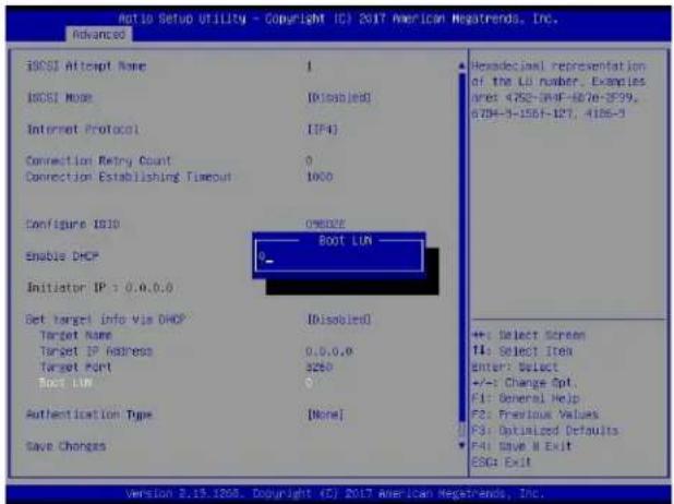 Supermicro X11DPU - Boot LUN - 1