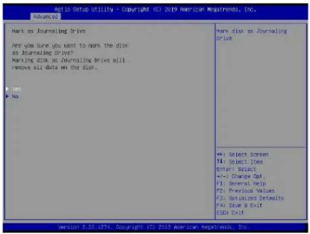 Supermicro X11DPU - To Mark a RAID Volume as a Journaling Drive - 3