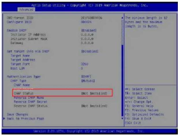Supermicro X11DPU - CHAP Status - 1