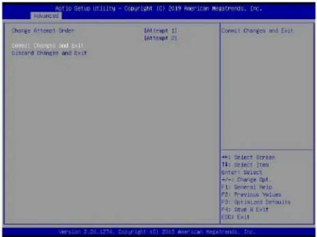 Supermicro X11DPU - Commit Changes and Exit - 1