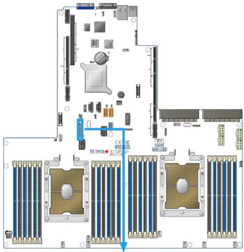 Supermicro X11DPU - Front Control Panel - 1