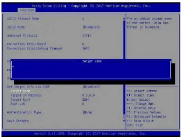 Supermicro X11DPU - Target Name - 1