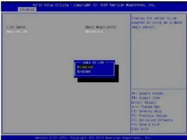 Supermicro X11DPU - Wake on LAN - 1