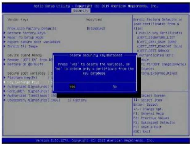 Supermicro X11DPU - ▶Key Exchange Key - 7