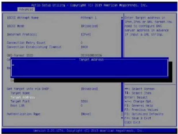 Supermicro X11DPU - Target Address - 1