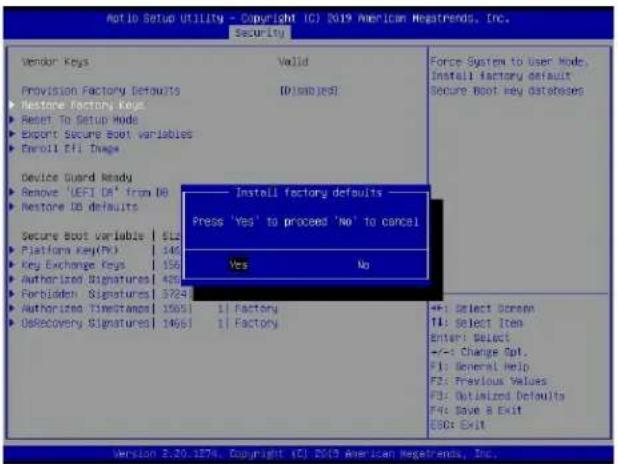 Supermicro X11DPU - Provision Factory Defaults - 2