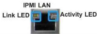 Supermicro X11DPU - IPMI-Dedicated LAN LEDs - 1
