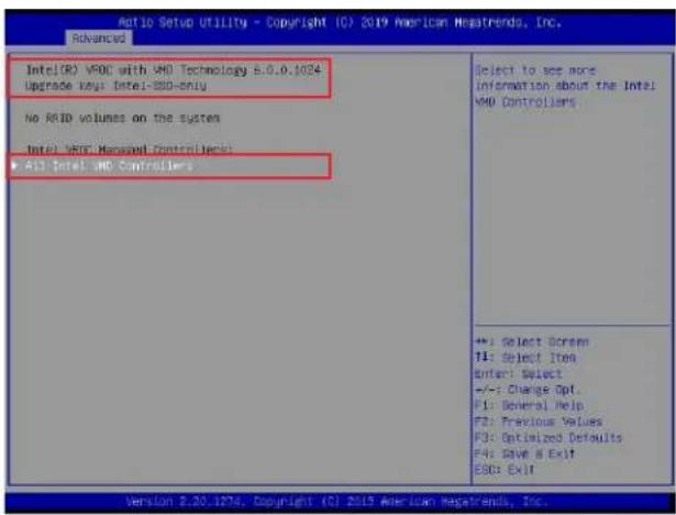 Supermicro X11DPH-i - Enabling a PCI Slot for VMD Support in the BIOS Setup Utility - 4