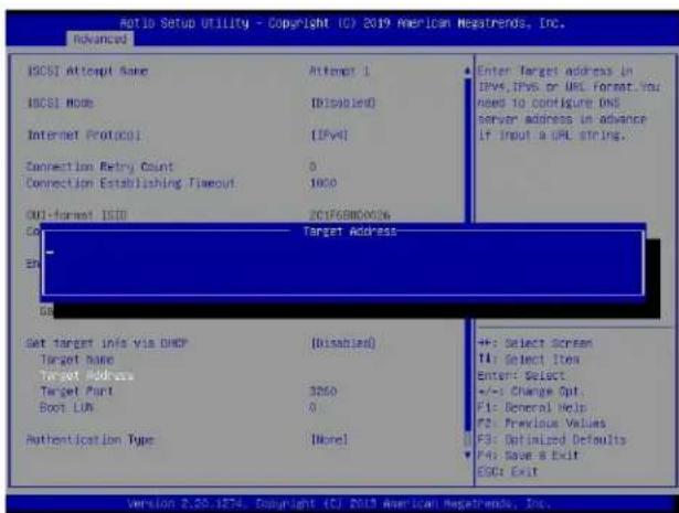 Supermicro X11DPH-i - Target Address - 1
