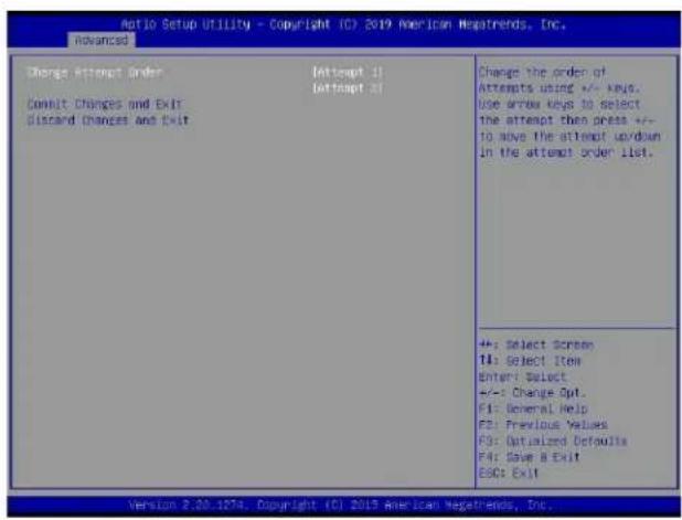 Supermicro X11DPH-i - Change Attempt Order - 2