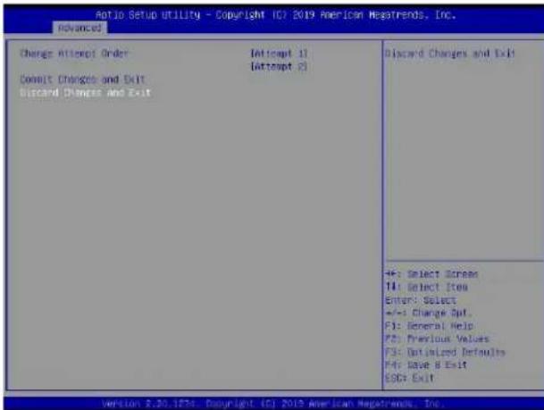 Supermicro X11DPH-i - Discard Changes and Exit - 1