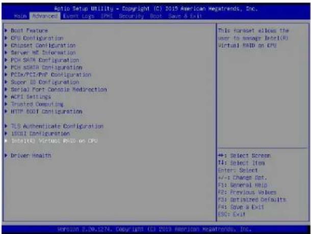 Supermicro X11DPH-i - Enabling a PCI Slot for VMD Support in the BIOS Setup Utility - 3