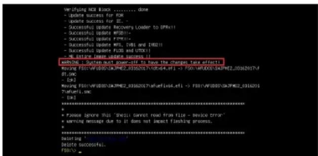 Supermicro X11DPH-i - D.3 Recovering the Main BIOS Block with a USB Device - 10