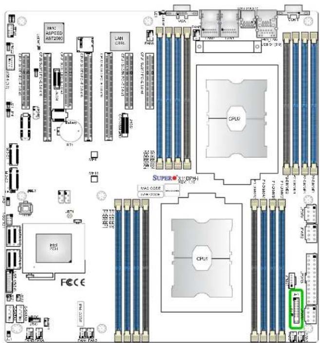 Supermicro X11DPH-i - Front Control Panel - 1