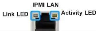 Supermicro X11DPH-i - IPMI-Dedicated LAN LEDs - 2