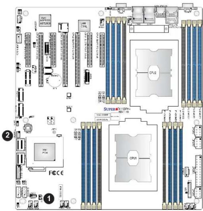 Supermicro X11DPH-i - T-SGPIO1 Header - 1