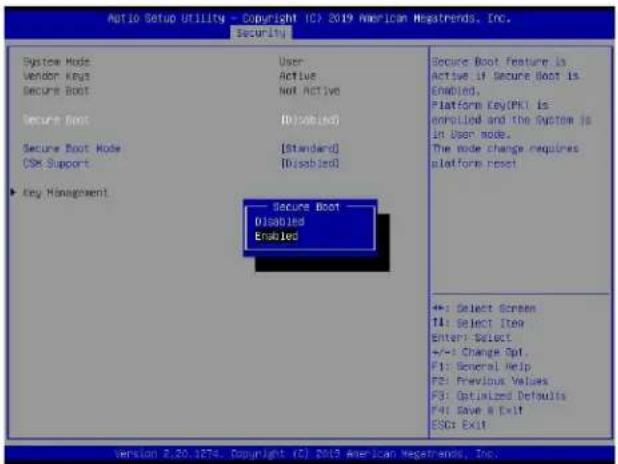 Supermicro X11DPH-i - F.3 Secure Boot Settings - 6