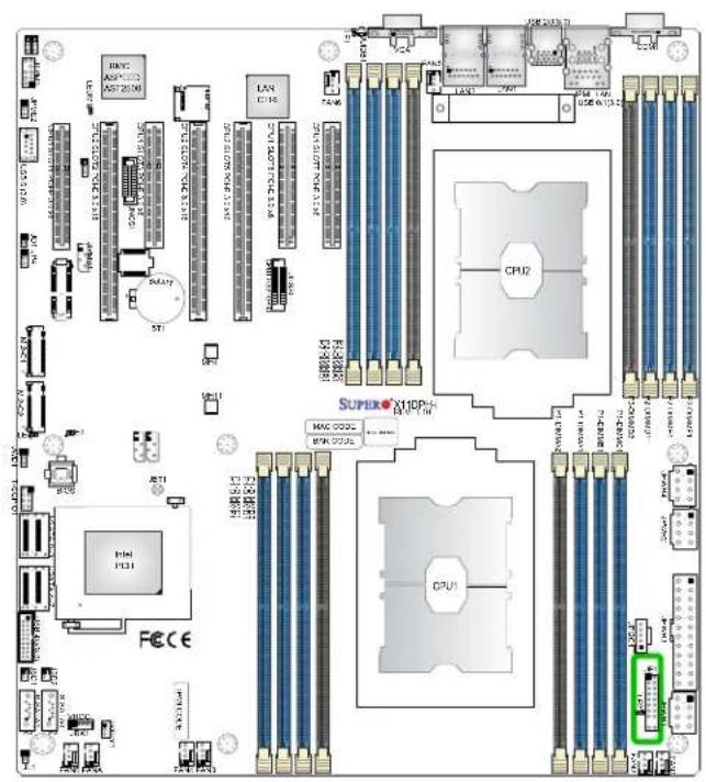 Supermicro X11DPH-i - HDD LED - 1
