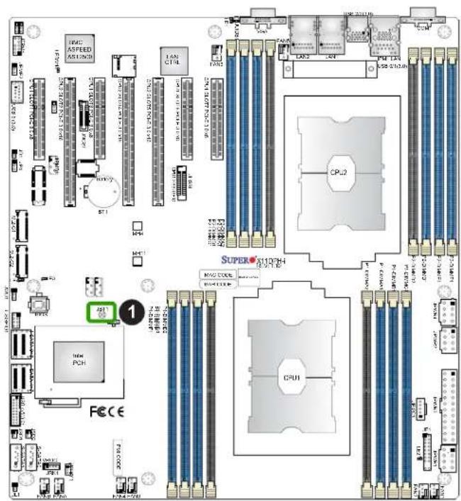 Supermicro X11DPH-i - To Clear CMOS - 3