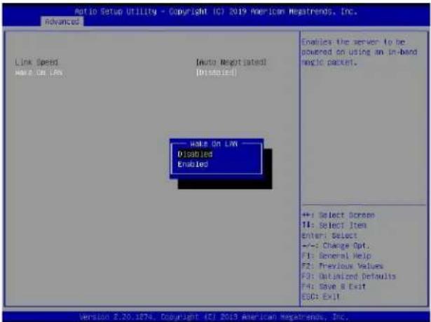 Supermicro X11DPH-i - Wake on LAN - 1