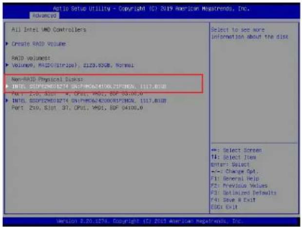 Supermicro X11DPH-i - To Mark a RAID Volume as Spare - 1