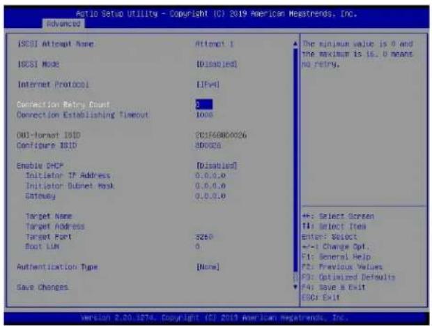 Supermicro X11DPH-i - Connection Retry Count - 1