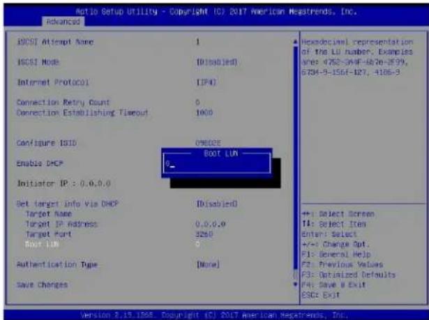 Supermicro X11DPH-i - Boot LUN - 1