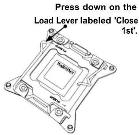 Supermicro X10DRFR - Installing the LGA2011 Processor - 2