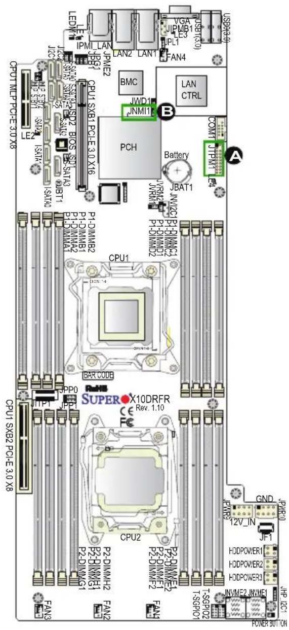 Supermicro X10DRFR - Non-Mask Interrupt Header - 1