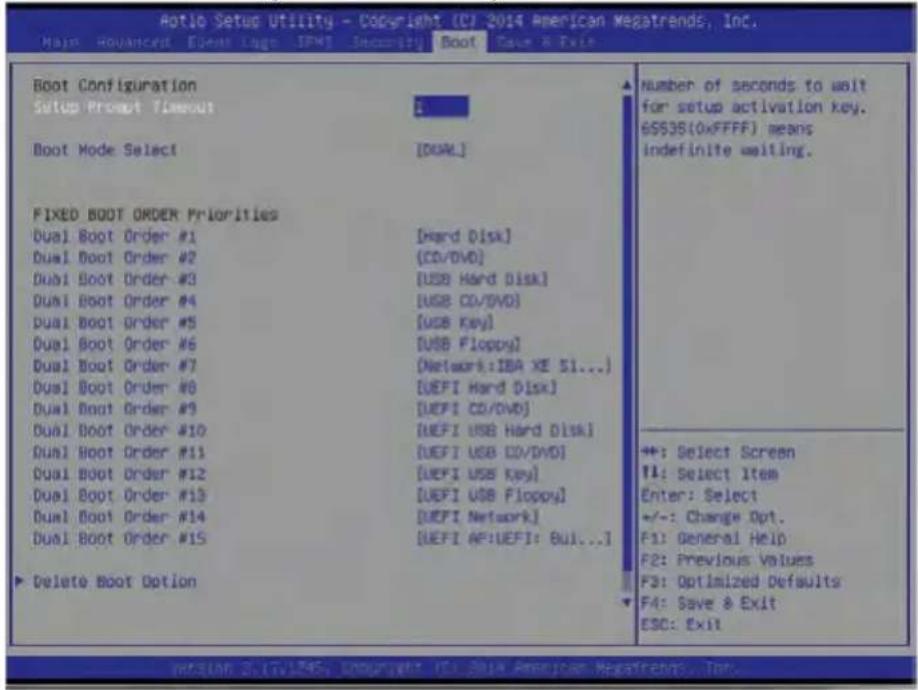 Supermicro X10DRFR - 4-7 Boot Settings - 1