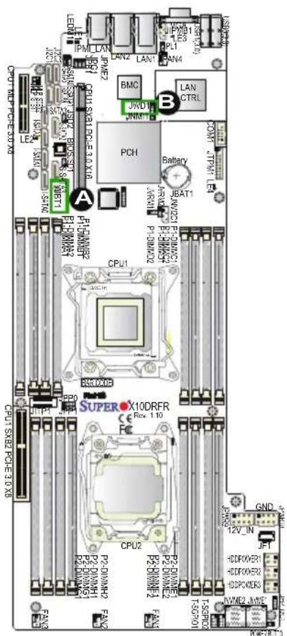 Supermicro X10DRFR - Watch Dog Enable/Disable - 1