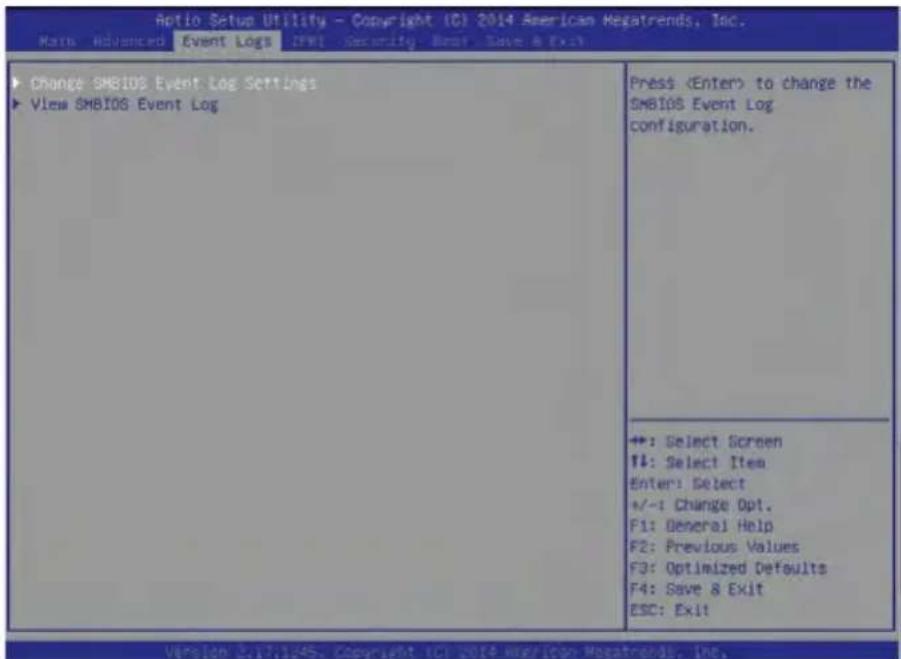 Supermicro X10DRFR - 4-4 Event Logs - 1