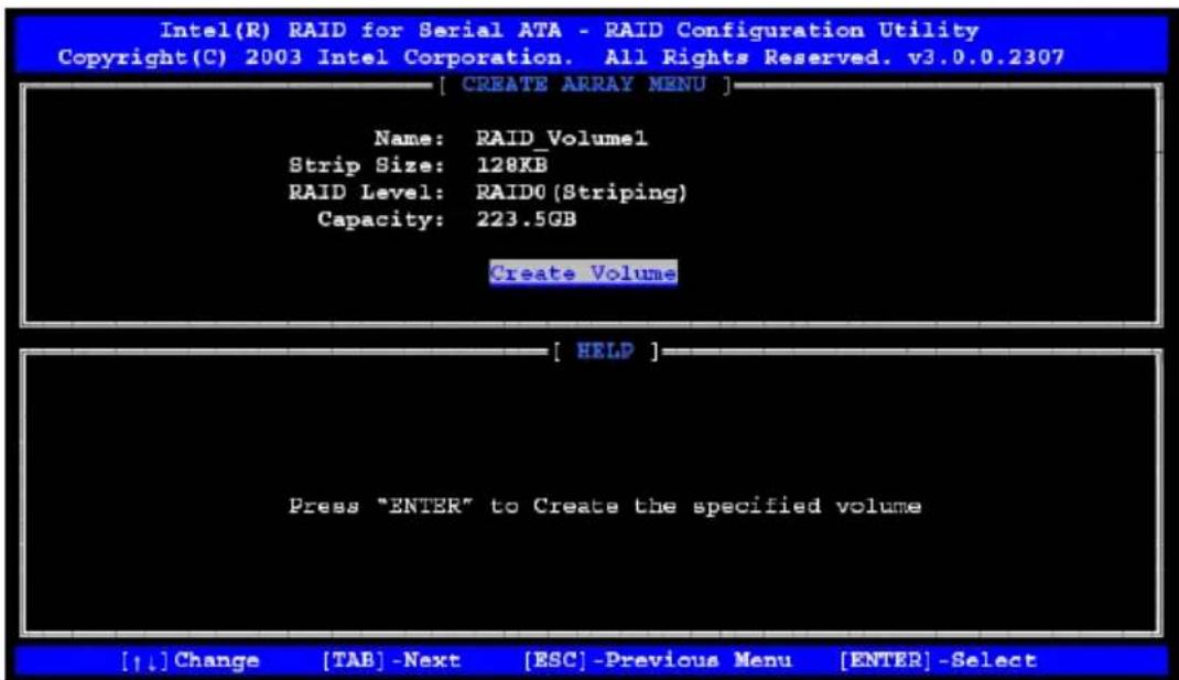 Supermicro P8SCi - Creating RAID Volume: - 2
