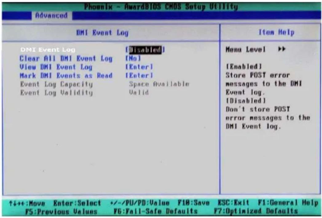 Supermicro P8SCi - 4-4.7 DMI Event Log - 1