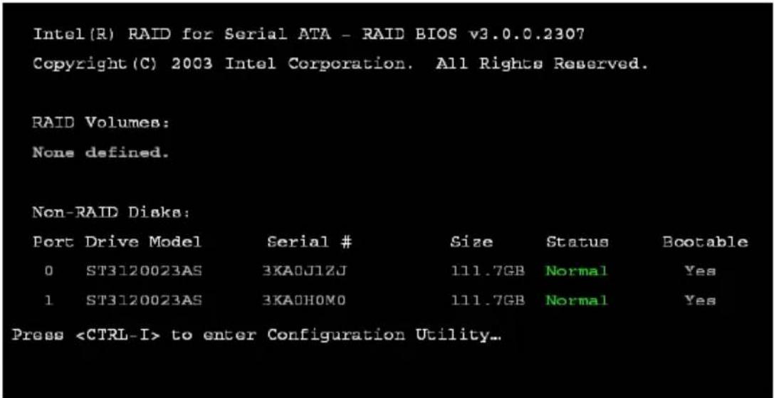 Supermicro P8SCi - Creating, Deleting and Reseting RAID Volumes: - 1