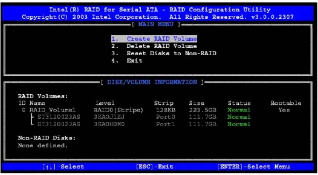 Supermicro P8SCi - Creating RAID Volume: - 4