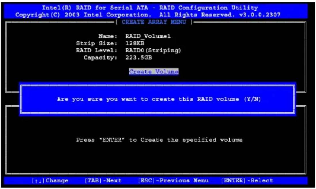 Supermicro P8SCi - Creating RAID Volume: - 3